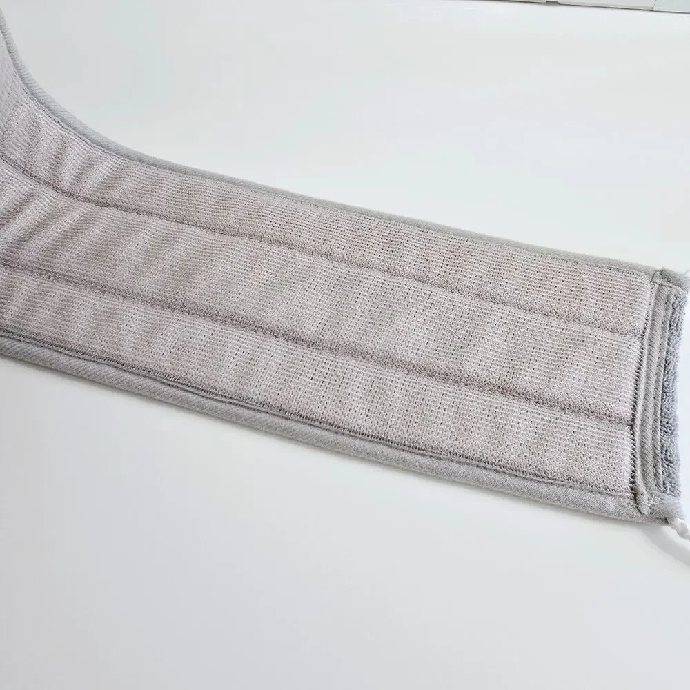 Norwex Back Scrubber Grey Baclock Microfiber EUC